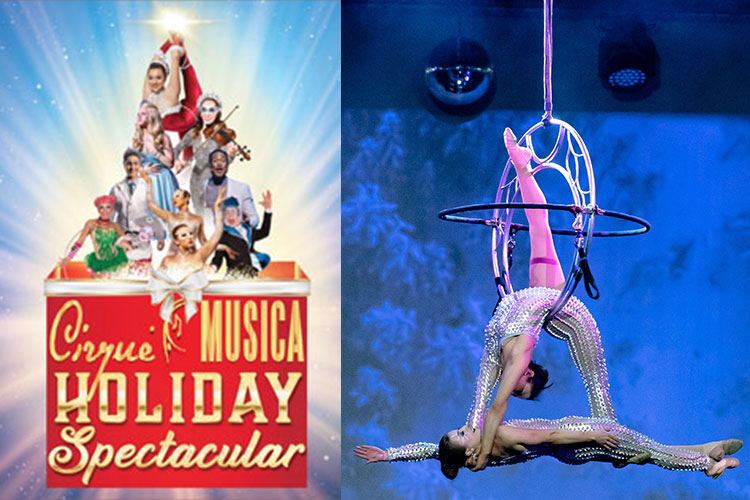 Cirque Musica Holiday Spectacular December 4, 2021 @ UIS