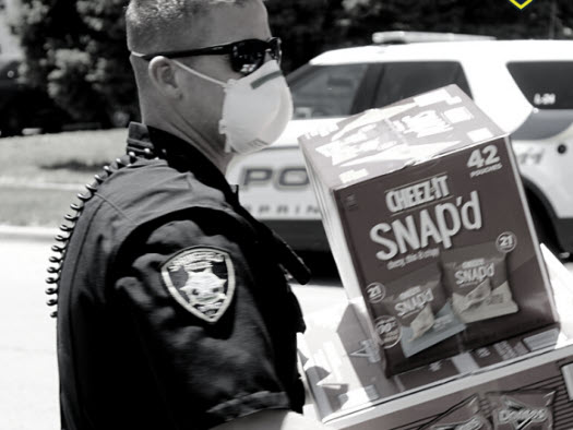 Boys & Girls Clubs of Central Illinois and Springfield Police Department  Collecting Snack Donations for Summer Program