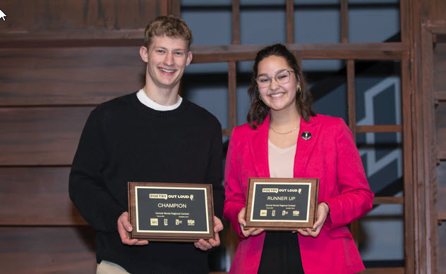 Sixteen Students from around Illinois will Participate in State-Wide Poetry Recitation Contest.