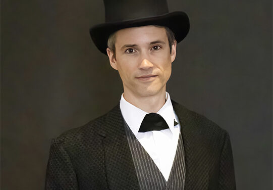 Matthew Patrick Davis stars as Abraham Lincoln in the new musical, The Lincolns of Springfield