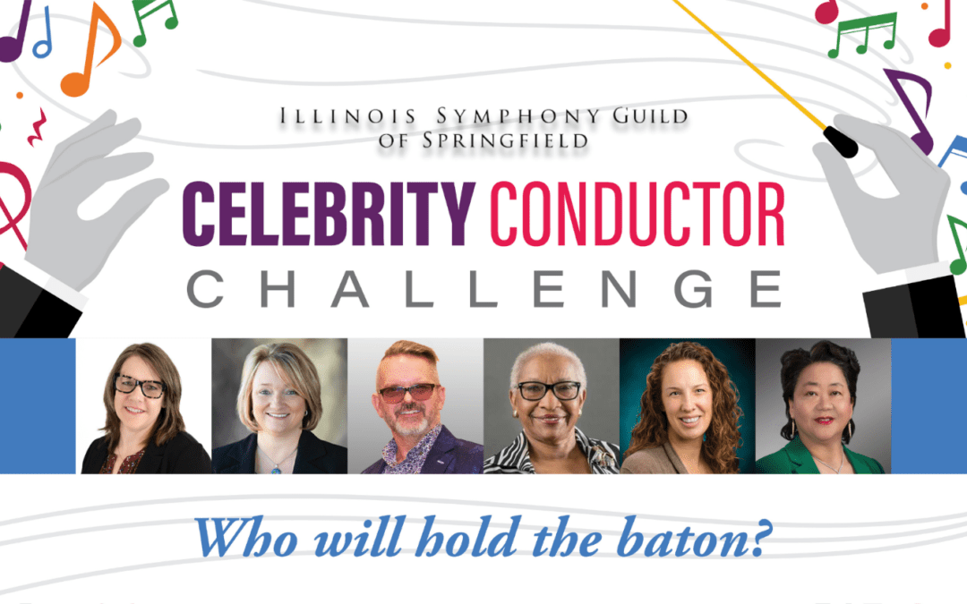 Who will hold the baton in the ISO’s Celebrity Conductor Challenge?