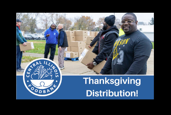 Thanksgiving Distribution – Central Illinois Foodbank