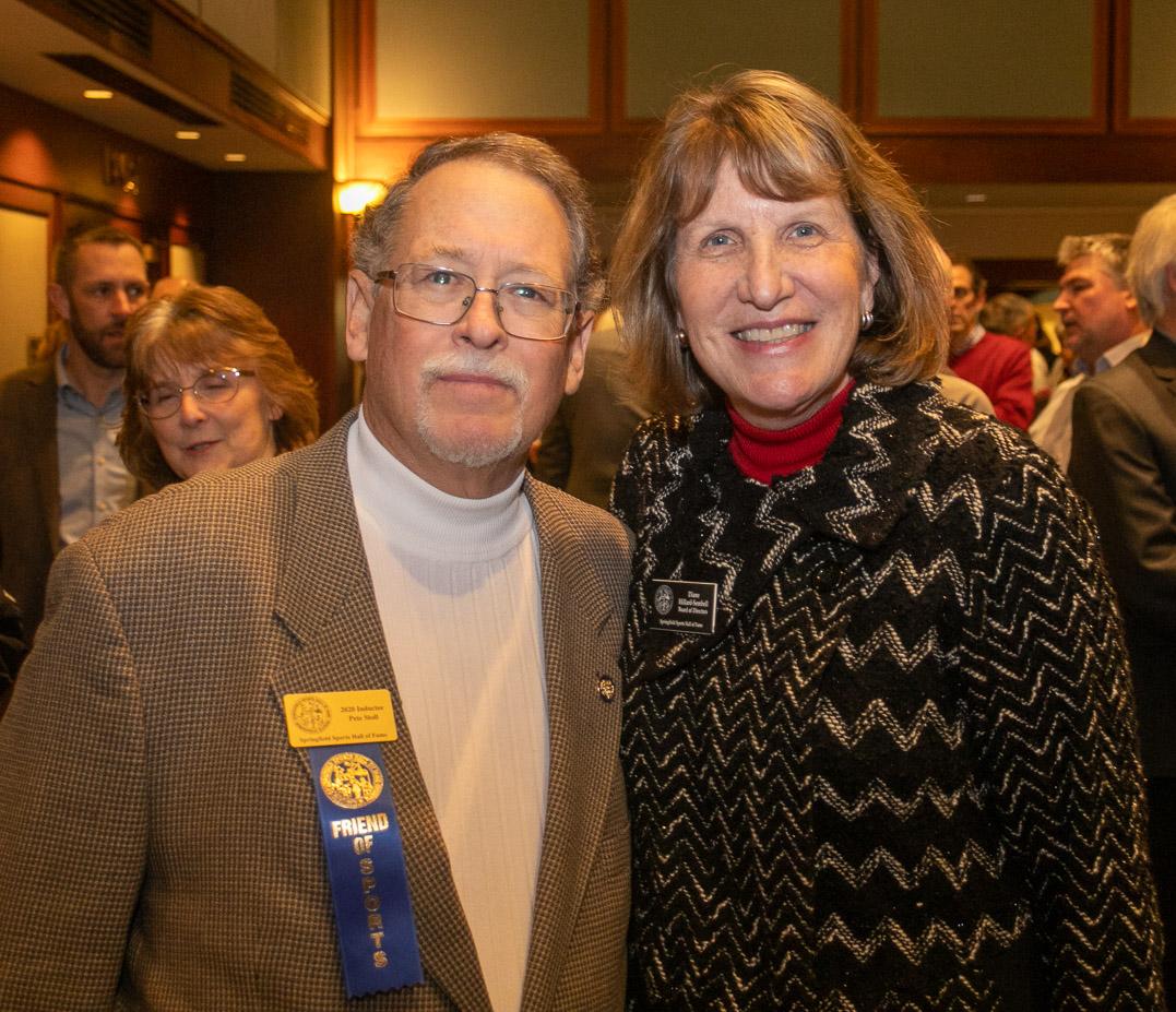 2020 Hall of Fame Inductee Pete Stoll & Dr. Diane Hillard-Sembell